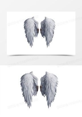 天使翅膀图片唯美梦幻风格壁纸