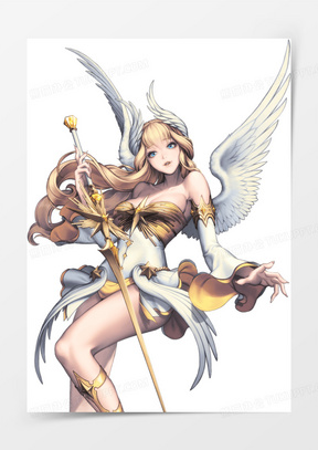 白翅膀图片素材