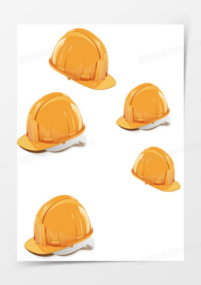安全帽png矢量素材
