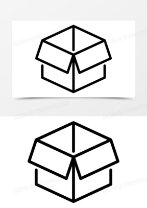 打开盒子图标