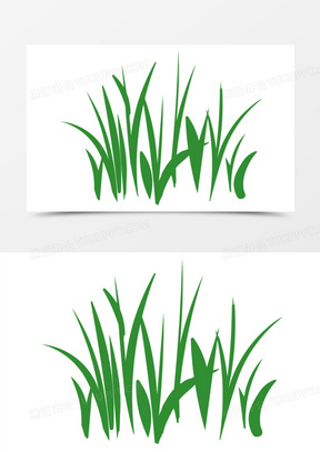 绿草矢量图