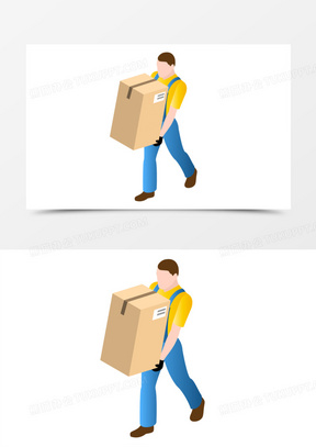 货物搬运图片素材