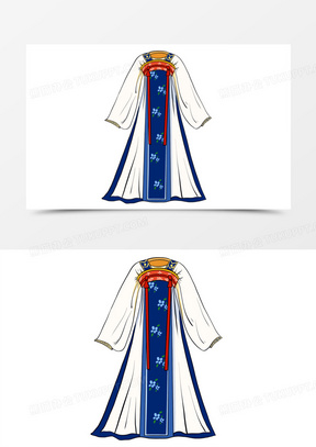 卡通汉服素材_卡通汉服图片_卡通汉服素材图片下载_熊猫办公