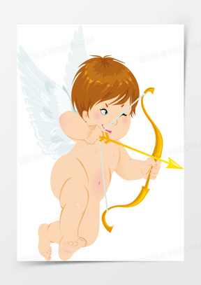 可爱小天使卡通图片