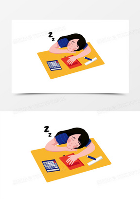 睡觉图片卡通可爱简笔画下载_睡觉图片简笔画彩色唯美_熊猫办公