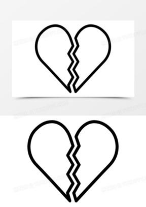 伤心破碎的心图片唯美高清