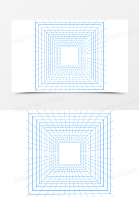 两点透视网格图图片
