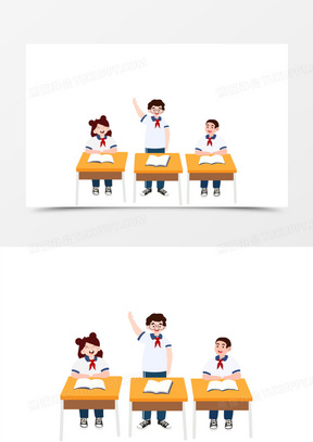课堂提问图片素材
