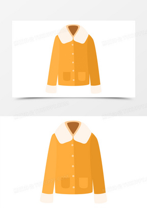 卡通外套图片素材