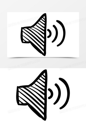 说话人示意大音量界面工具图标