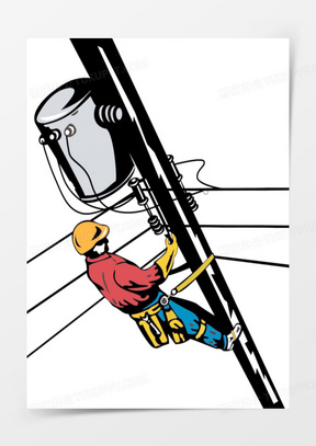 彩色拿安全帽白领00卡通手绘戴安全帽松鼠建筑师00卡通黄色工人安全帽