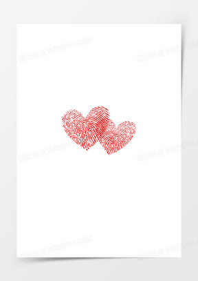 爱心指纹80指纹00指纹心形110手机远程视频开锁红色主图40爱心指纹50