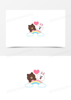 小兔写作业502小清新小熊20卡通小熊画小蜜蜂80卡通可爱小熊小图推拉