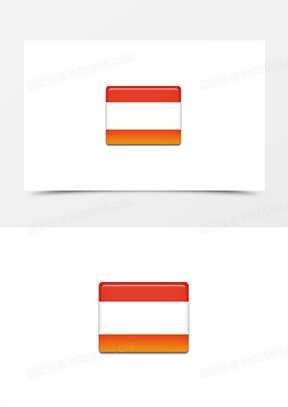 白红白横条三色旗图片