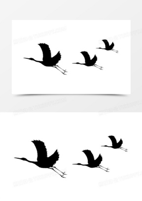 秋天大雁南飞图片大全唯美_熊猫办公