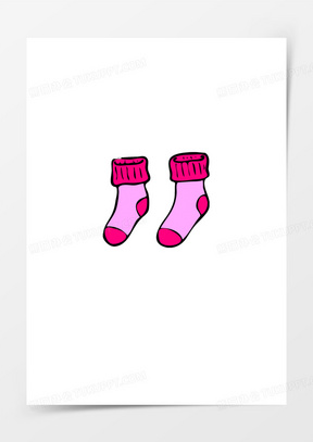 卡通粉红色袜子90卡通灯泡20信封卡通风格可爱麋鹿圣诞节促销展板140