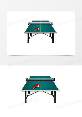 乒乓球桌图片素材