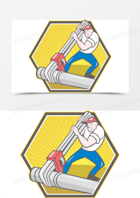 水管卡通图片素材