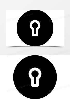 钥匙孔图标