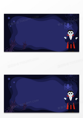 深色恐怖灵异僵尸宣传背景