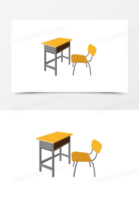 课桌椅图片大全 卡通图片