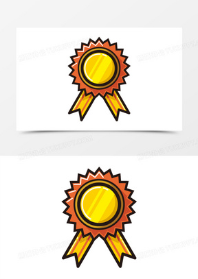 卡通奖章图片大全简单漂亮