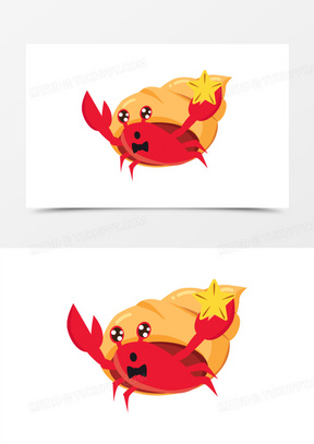 寄居蟹图片素材