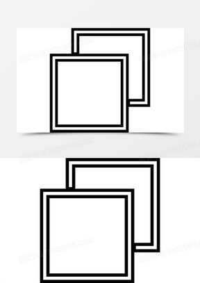 正方形图标图片素材