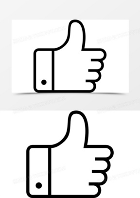 向上手指图片素材