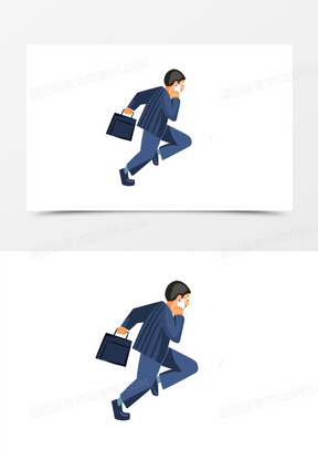 1061繁忙的老板920卡通手绘三头六臂忙工作的女孩素材100卡通手绘业务