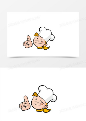 可爱厨师图片素材