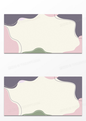 简约ins风莫兰迪几何背景