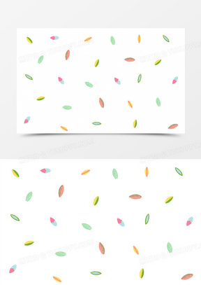 小清新彩色点点背景图