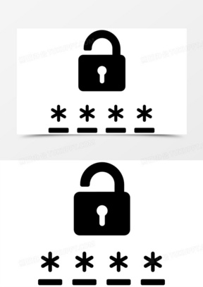密码图标图片素材