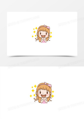 一脸羡慕表情包卡通素材