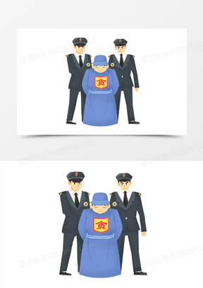 坏人卡通图片素材