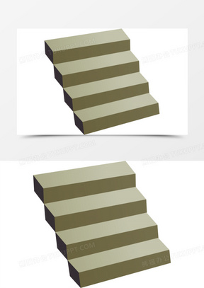 台阶卡通素材_台阶卡通图片_台阶卡通素材图片下载_熊猫办公