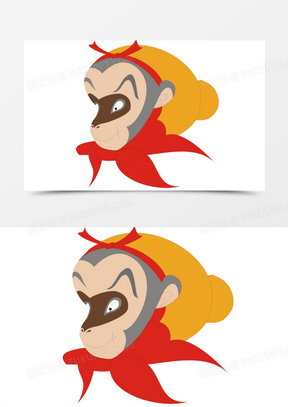 卡通孙悟空形象