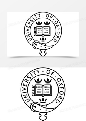 牛津大学的校徽标志图标