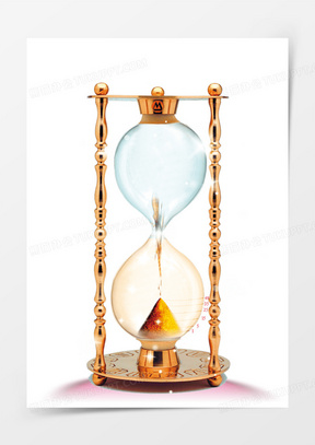 地产海报元素沙漏