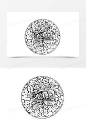 桂花手绘图片素材