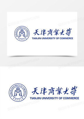 天津商业大学logo
