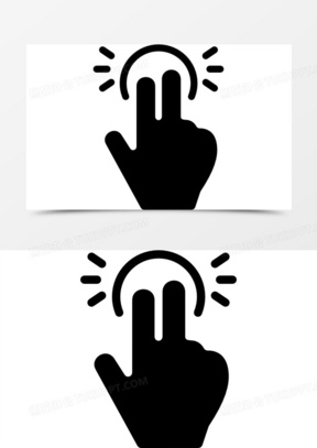 手指按钮图片素材