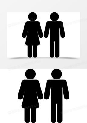 女性轮廓图片素材