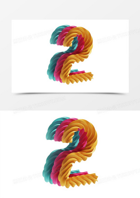 数字造型免抠素材