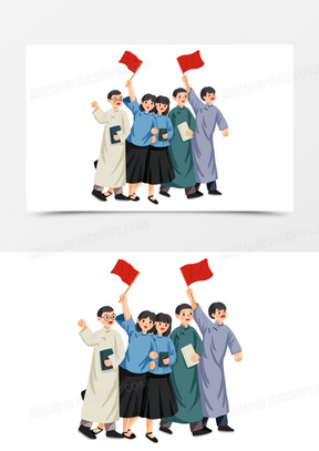 爱国青年图片素材