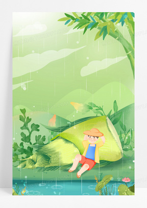 春天卡通背景图片素材