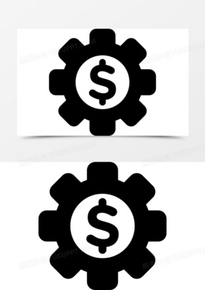 金融与商业美元符号图标