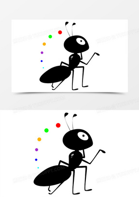 卡通小蚂蚁图片