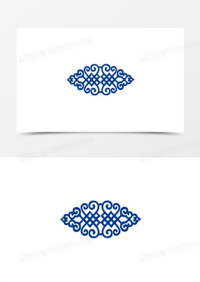 蒙古图案大全图片简单又漂亮_蒙古图案素材插画图片下载_熊猫办公